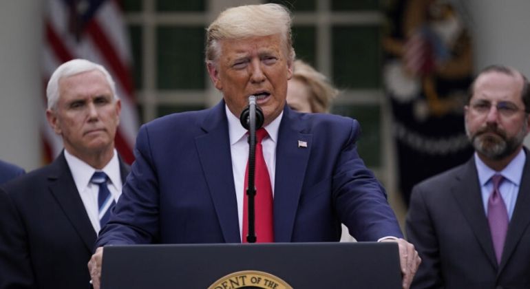 Il Presidente Trump dichiara guerra ai vandali e sobillatori