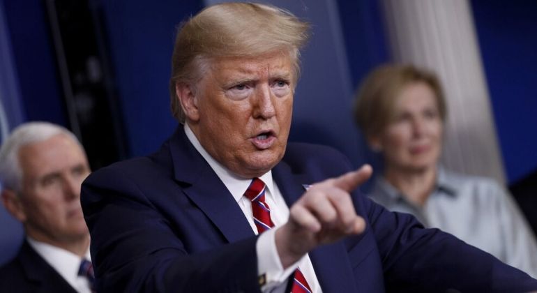 Donald Trump afferma che il Covid-19 sarà sconfitto senza vaccino