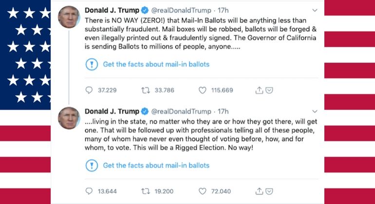 Il Presidente Trump dichiara guerra a Twitter: “sopprime la libertà di parola”