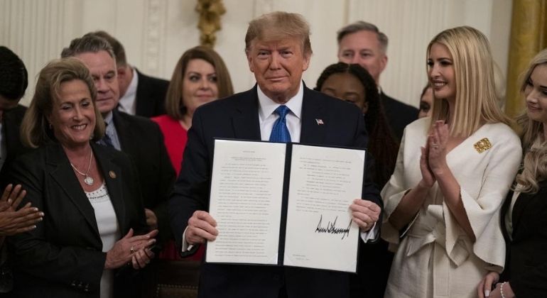Prosegue la lotta del Presidente Trump ai trafficanti di esseri umani